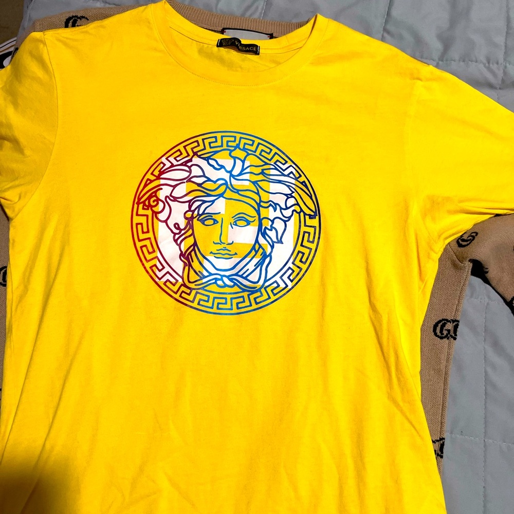 Authentic versace x fendi tshirt